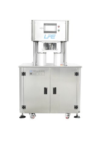 半自動雙室抽真空(kōng)充氮(dàn)封罐機LPE-SVC10